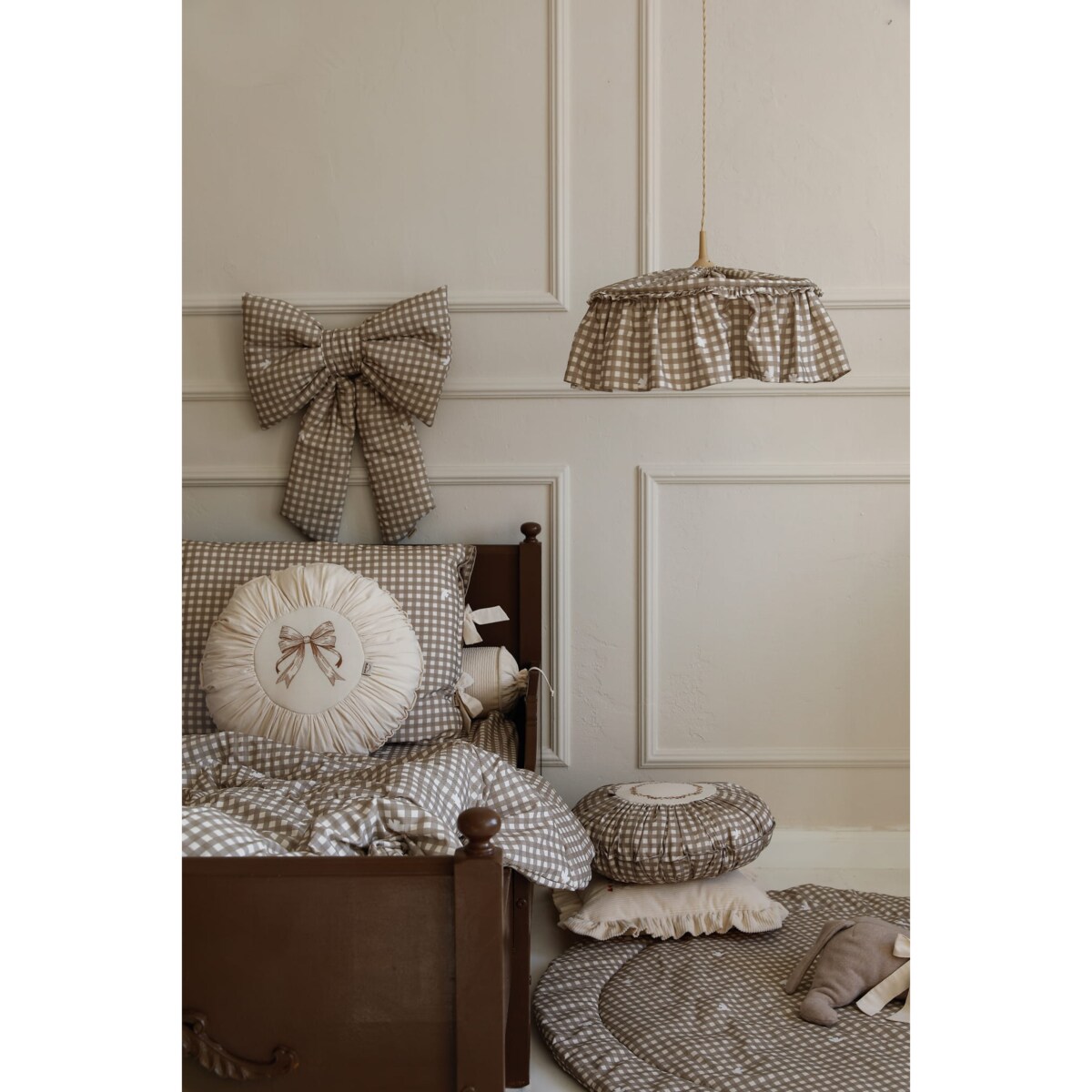Abażur bawełniany Countryside Check
