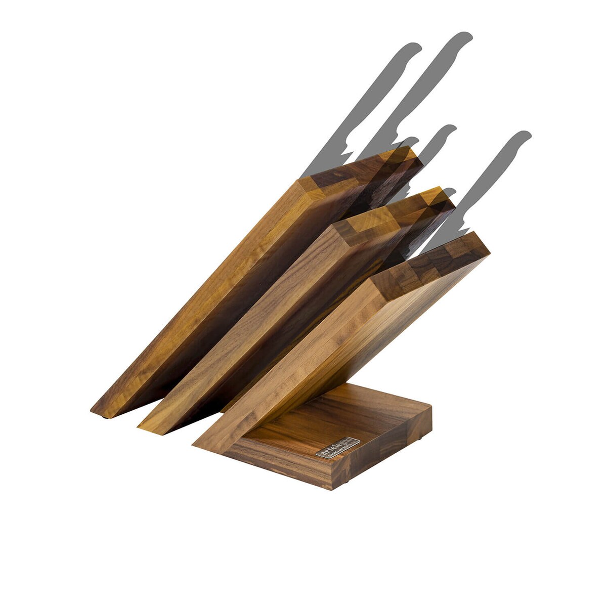 3-elementowy blok magnetyczny z drewna orzechowego Artelegno Venezia