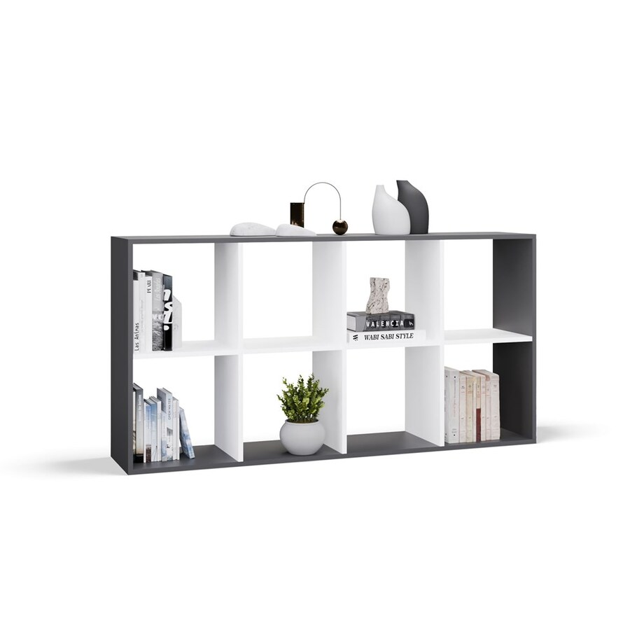Regał Malax 2X4 Antracyt Biały | home&you