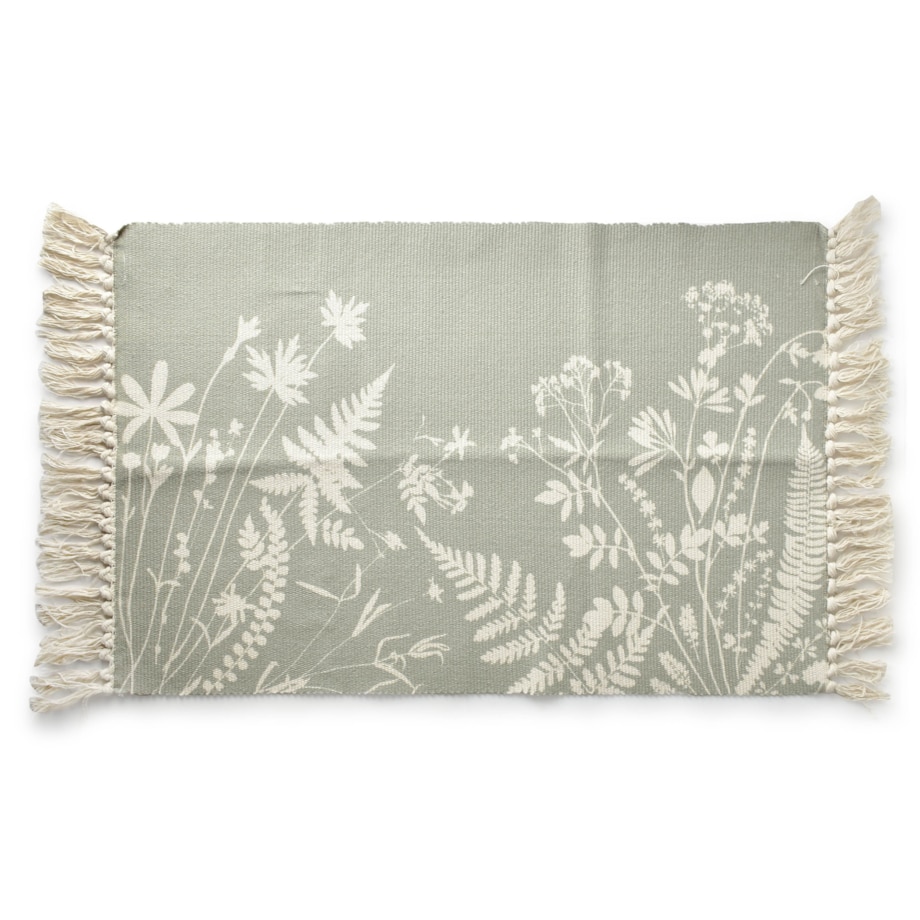 FLORAL Dywanik 60X90cm zielony