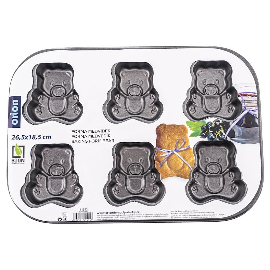 Forma do Pieczenia Ciastek Blacha do Pieczenia Foremka misie Niedźwiadki