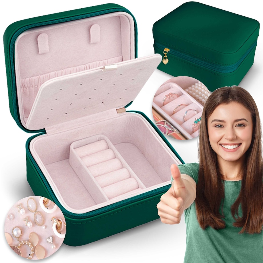 Szkatułka na biżuterię skrzynka pudełko kuferek Massido