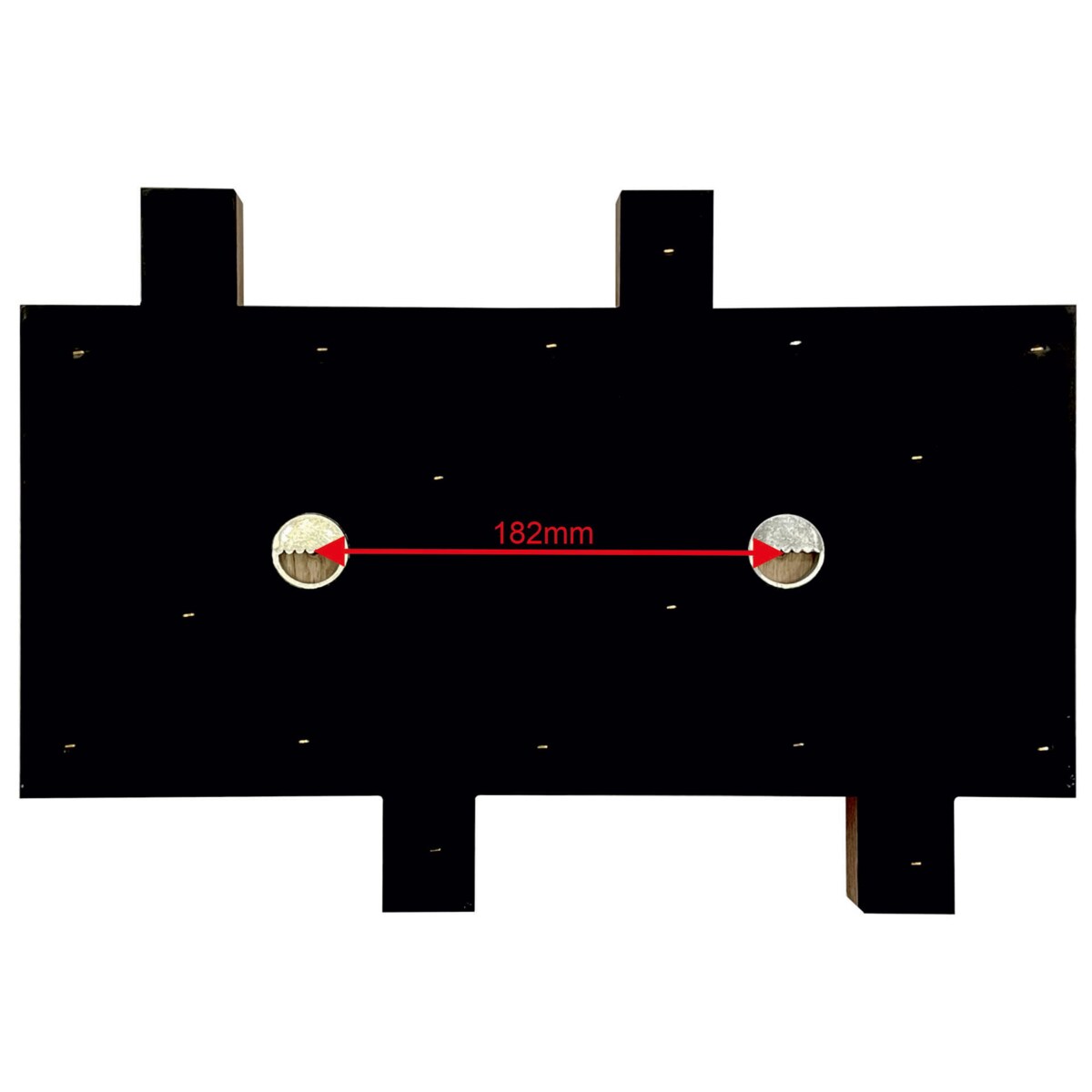 Wieszak ścienny na ubrania Lamele Mini 40cm