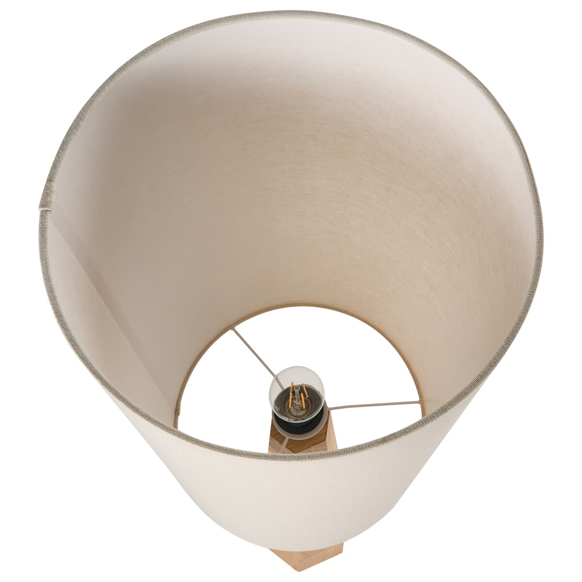 Lampa podłogowa ILALA Drewno Naturalny