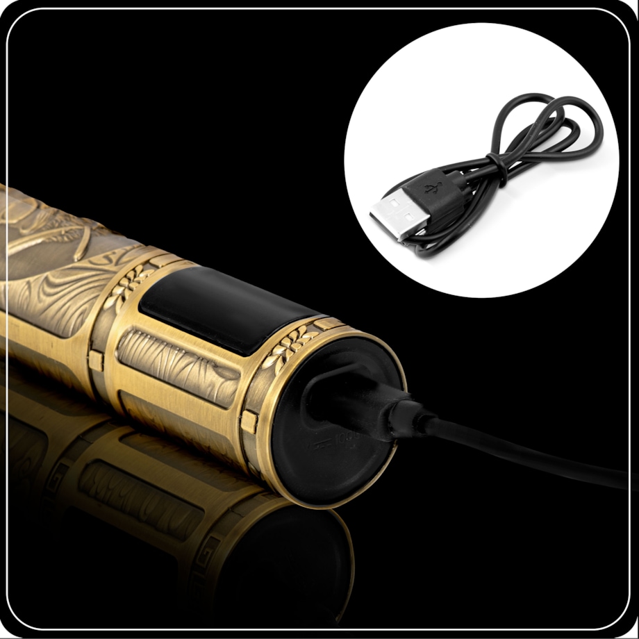 Maszynka do strzyżenia włosów brody Berdsen BD-261 złota Barber