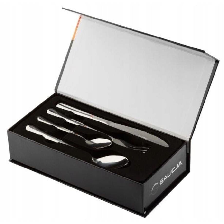 Zestaw sztućców BOSTON 24 elementy SZTUĆCE widelec nóż łyżka 6 osób