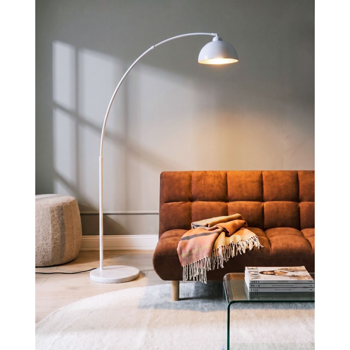 Lampa podłogowa CAGAYAN Metal Biały