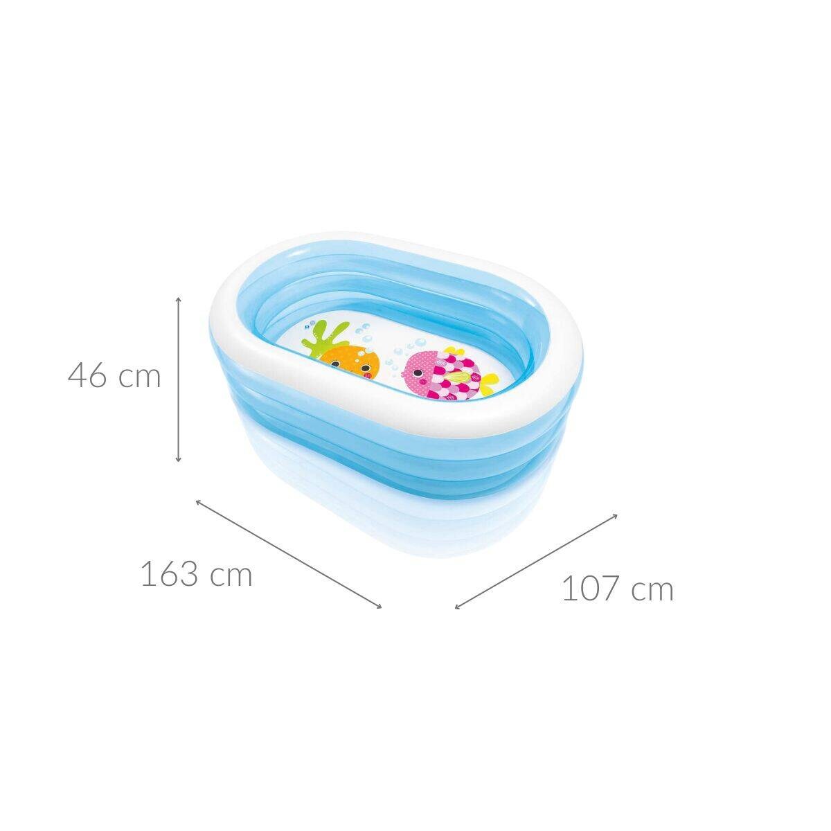 Owalny basenik dla dzieci