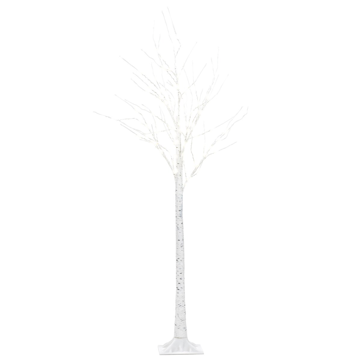 Dekoracja ogrodowa LED LAPPI 160 cm Choinka Biały