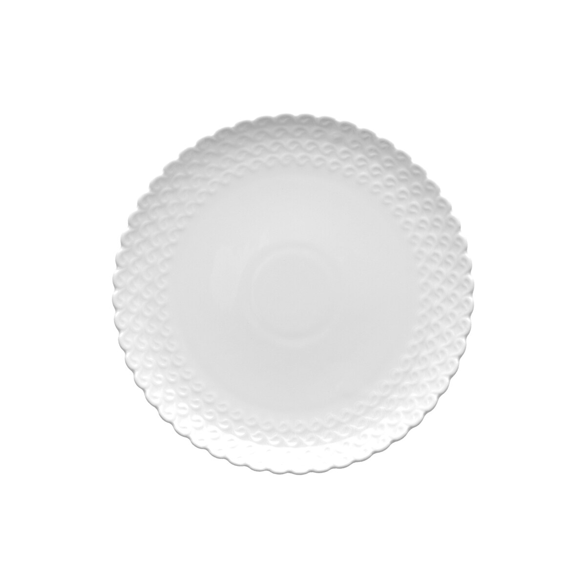 Zestaw 6 talerzy do sałatek Momenti - Biały, 22 cm