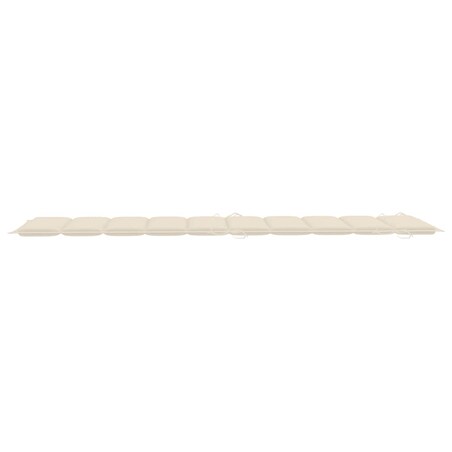 vidaXL Leżaki z poduszkami, 2 szt., lite drewno akacjowe