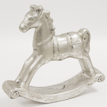 Figurka - koń na biegunach 27,5x29,5 cm HYNDER
