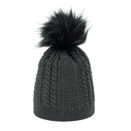 Czapka Ula Grafitowa Grafitowy, Uniwersalny