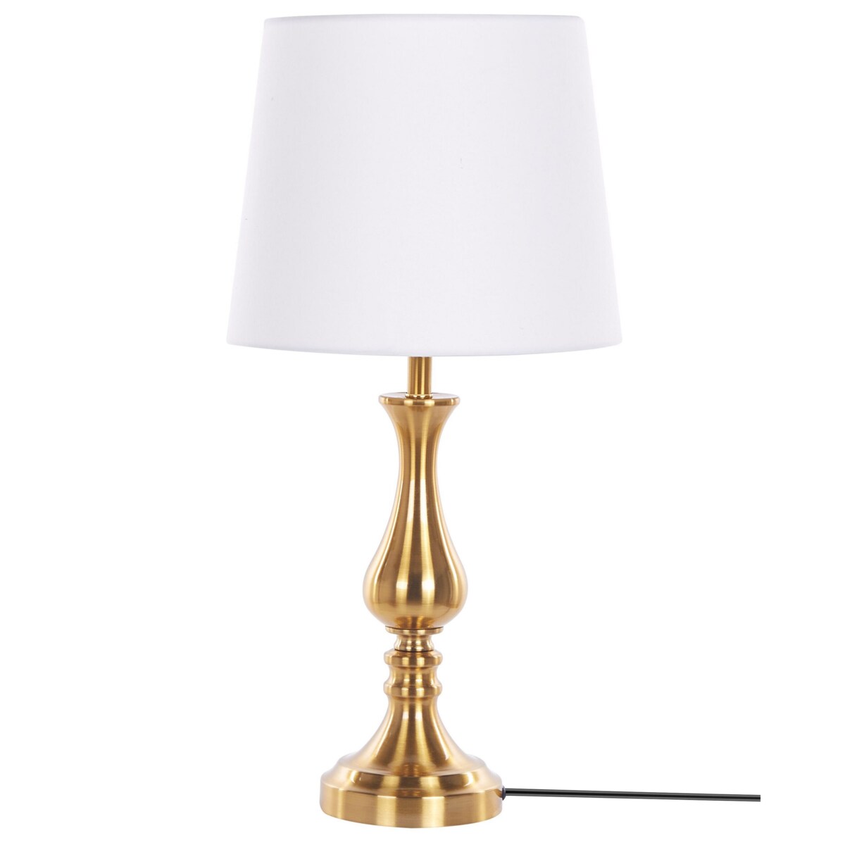 Lampa stołowa metalowa złota HODMO