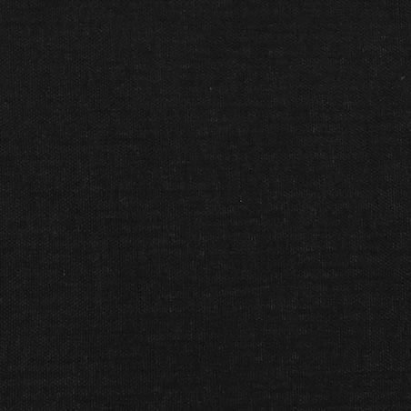 vidaXL Zagłówek uszak, czarny, 103x23x78/88 cm, tkanina