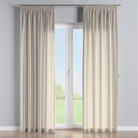 Zasłona na taśmie marszczącej 1 szt. 130x260 beżowy