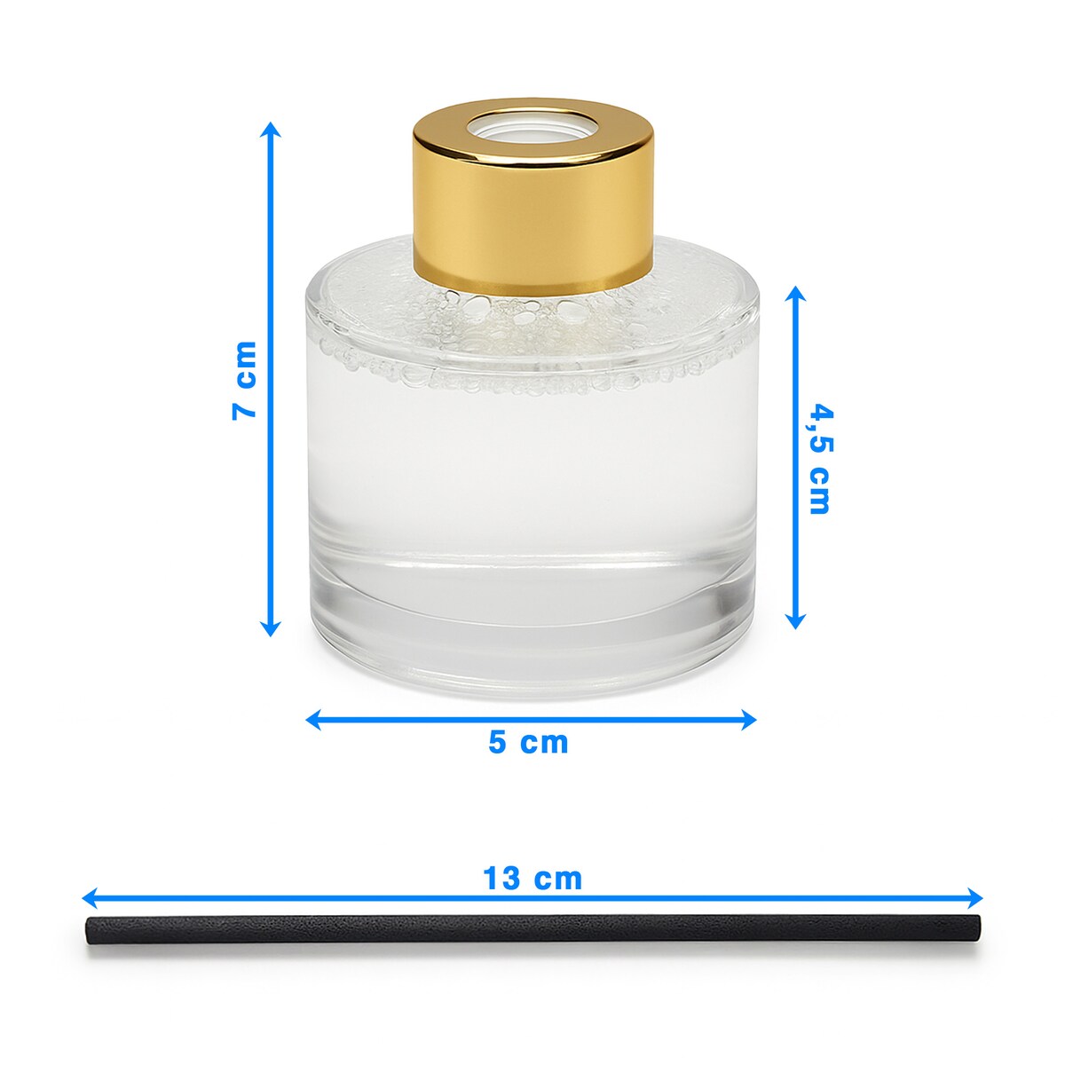 Patyczki Zapachowe Dyfuzor Zapach Świąteczny Odświeżacz Powietrza 50 Ml Śnieżynka Piernik