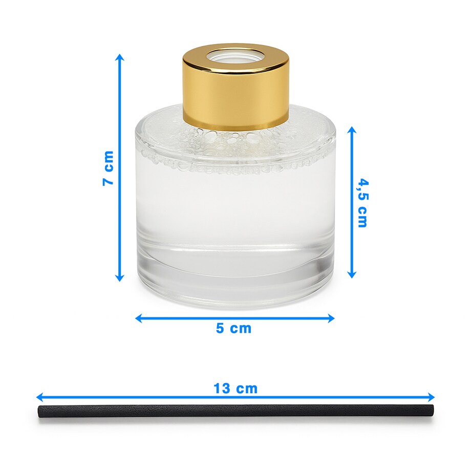 Patyczki Zapachowe Dyfuzor Zapach Świąteczny Odświeżacz Powietrza 50 Ml Śnieżynka Piernik