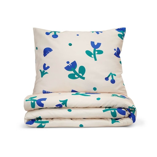 Pościel Graficzne tulipany 140x200 + 50x60 cm