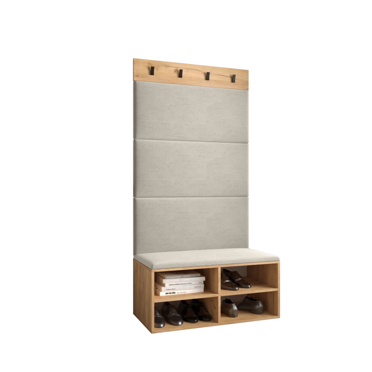 Garderoba do przedpokoju Abiks MIRO 2 craft+manila02