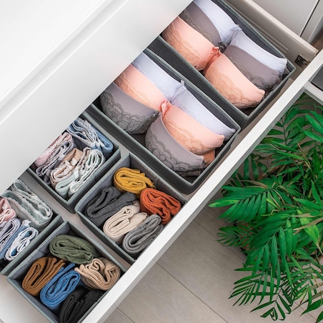 Organizery Do Szuflady Szafy Na Bieliznę Ubrania 3 Szt