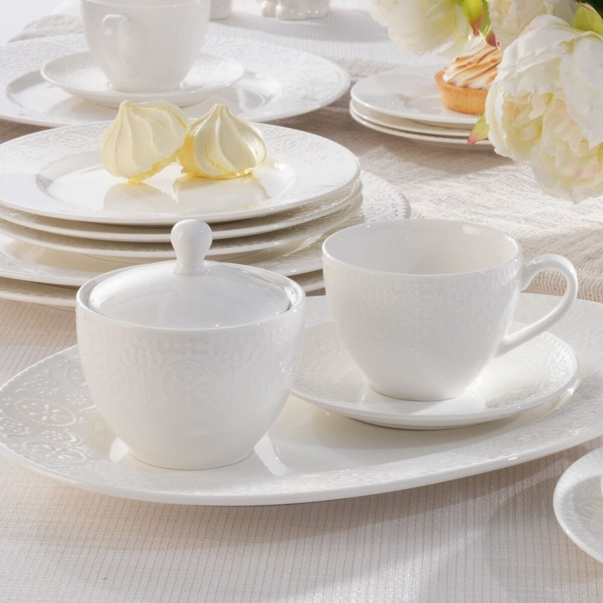 VILLA ITALIA Filiżanka do herbaty 320 ml porcelanowa FLORENTINA