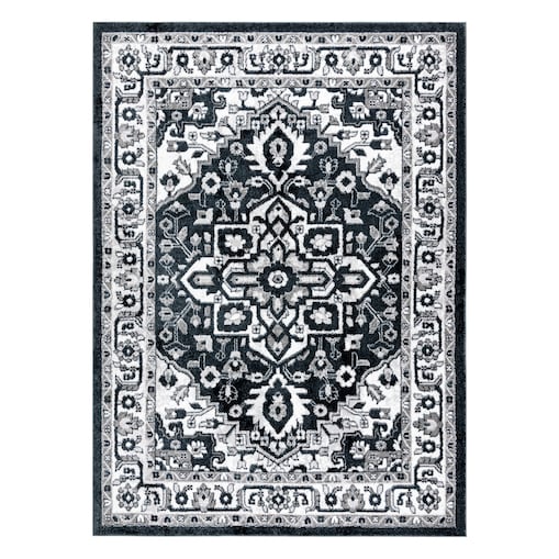 Dywan POLI 8756A Ornament niebieski 140x190 cm