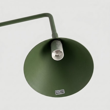 Lampa biurkowa NOX zielona oliwka
