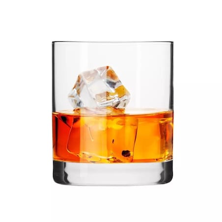 Szklanki do Whisky Soku Basic 6 x 250 ml Krosno z Grubym Dnem Proste Zestaw