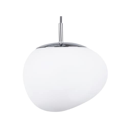 Lampa wisząca szklana biała LIFFEL