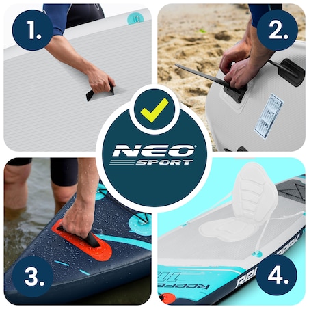 Deska SUP do pływania pompowana Paddle Reefbreak 350cm Neo-Sport