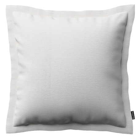 Poszewka Mona na poduszkę 45x45 śmietankowy biały