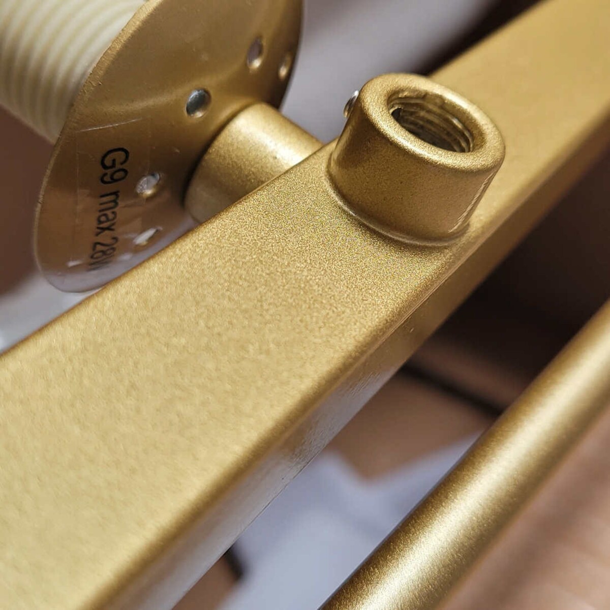 Wisząca LAMPA modernistyczna KAMA 34-73426 Candellux wisząca OPRAWA metalowa ZWIS kule balls mosiężne białe