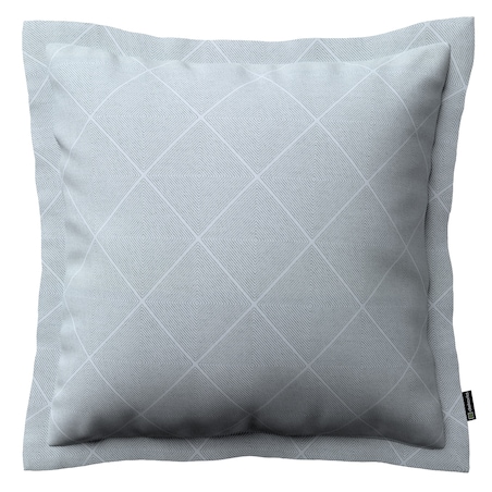 Poszewka Mona na poduszkę 45x45 szaro-srebrne romby