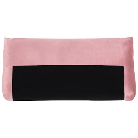 Sofa 3-osobowa welurowa różowa LUVOS