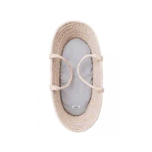 Prześcieradło muślinowe do gondoli/kosza mojżeszowego - GRAY