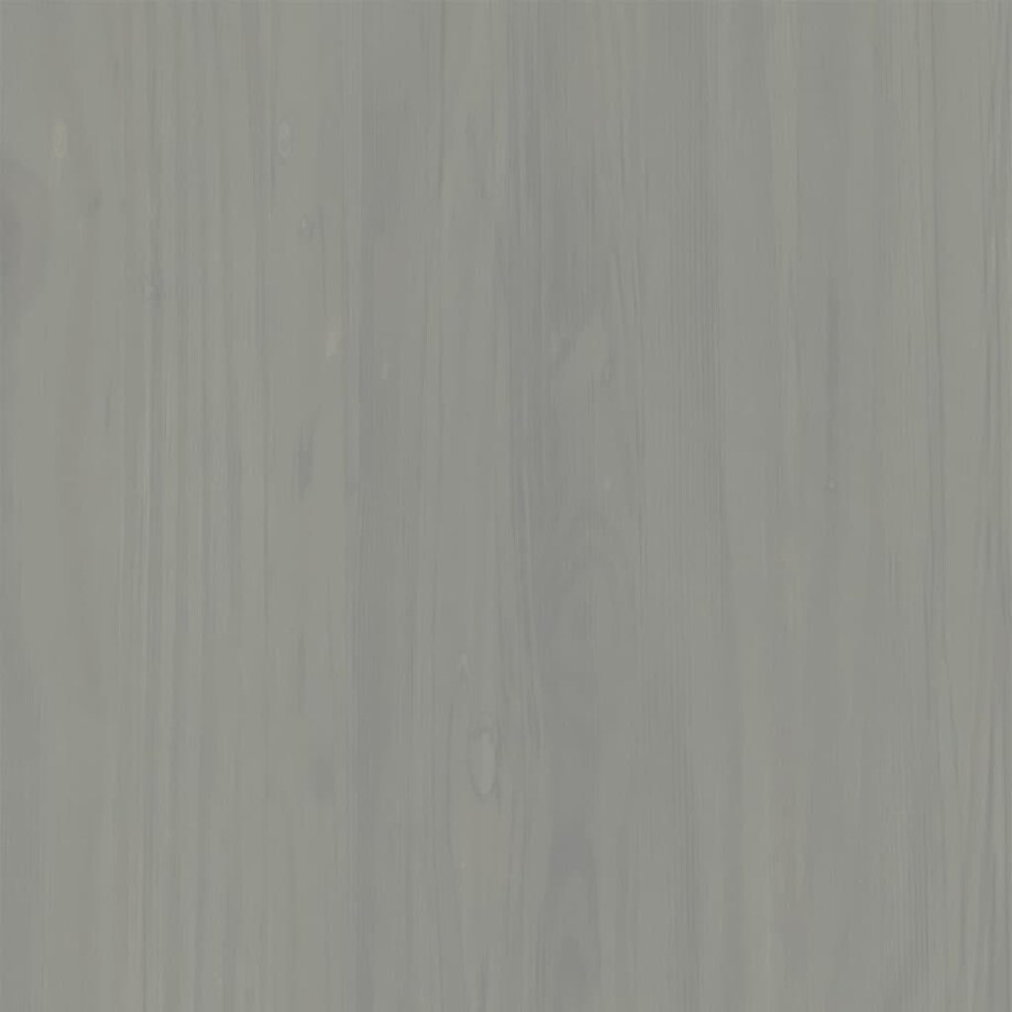 vidaXL Komoda VIGO, szara, 80x40x76 cm, lite drewno sosnowe