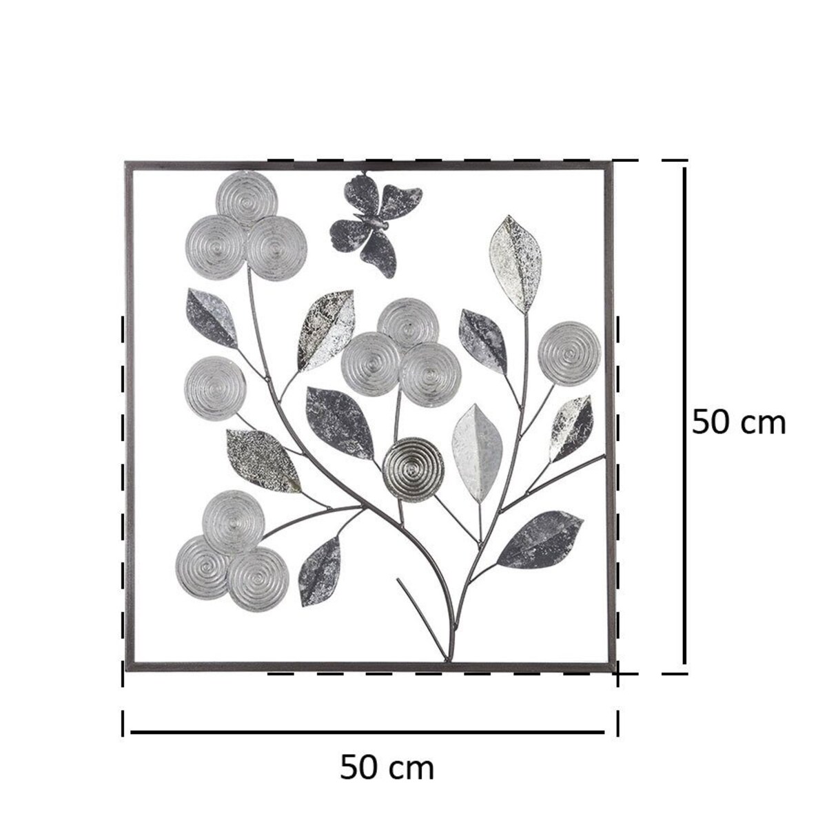 Obraz metaloplastyczny z motywem kwiatów, Atmosphera