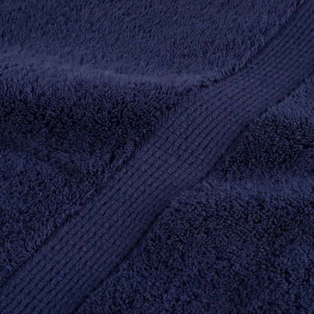 vidaXL Ręczniki premium, SOLUND, 2 szt., granatowe, 70x140 cm, 600 g/m²