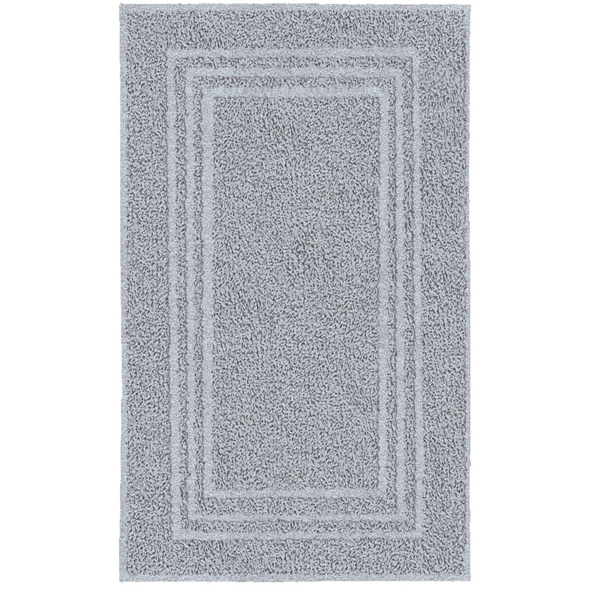 Kleine Wolke Lodge Wegański Dywanik Frotte szary 50x 80 cm ECO LIVING