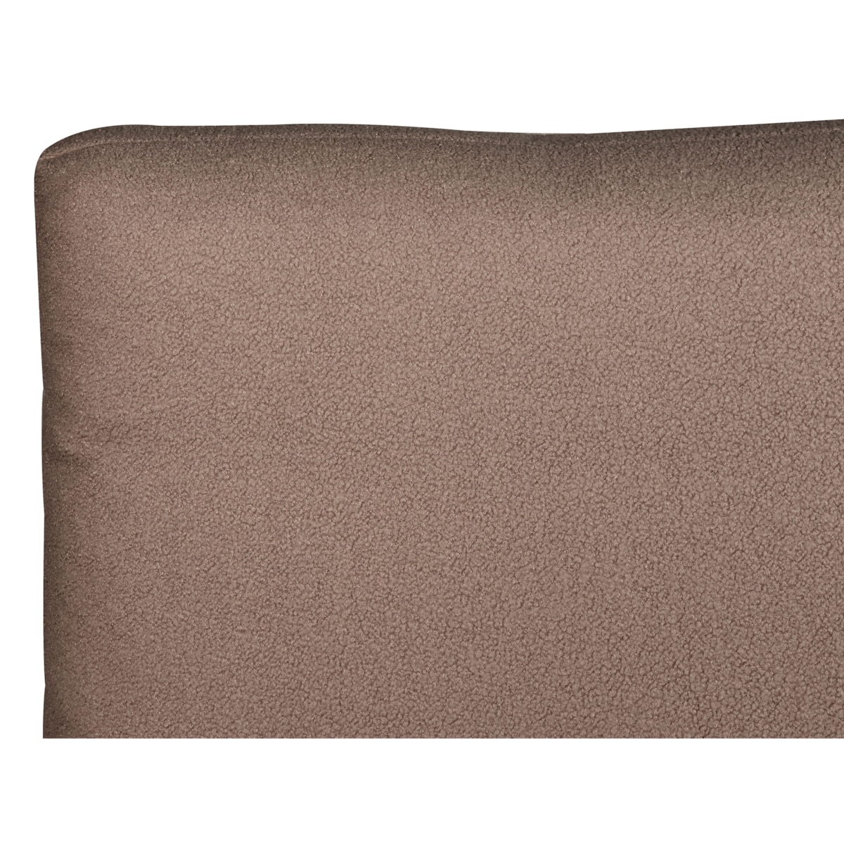 Łóżko Boucle MELLE 160 x 200 cm Brązowy