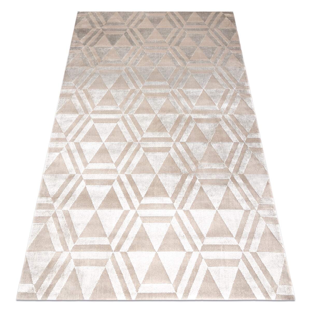 Dywan PEARL 51323C beż - Geometryczny, 230x330 cm
