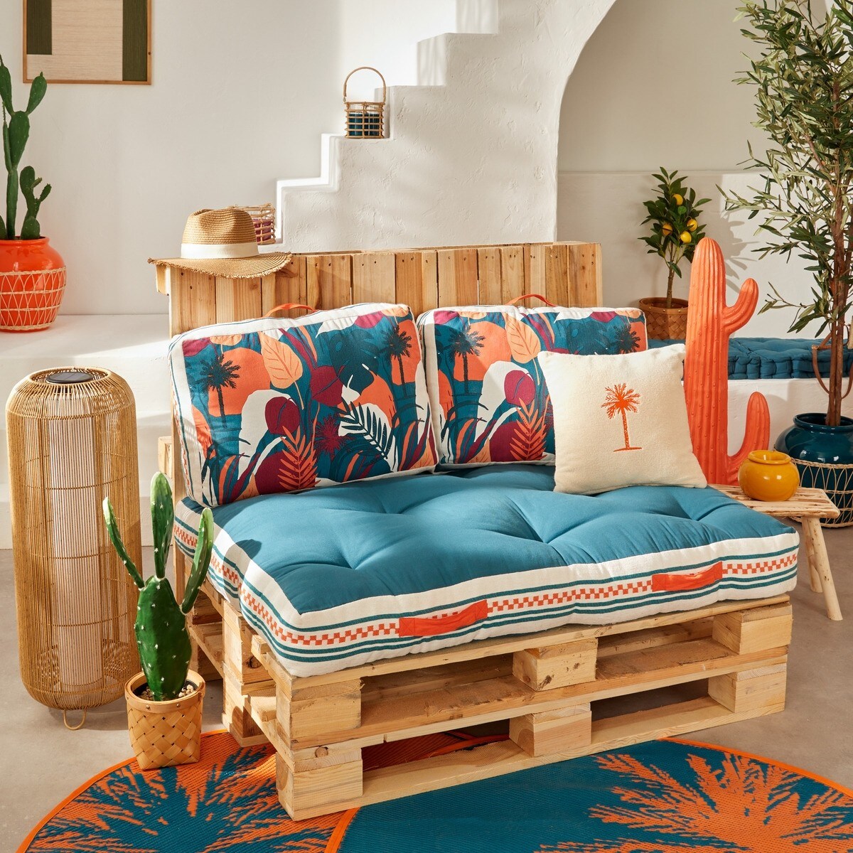 Poduszka do siedzenia na podłodze Yucatan 120x80 cm