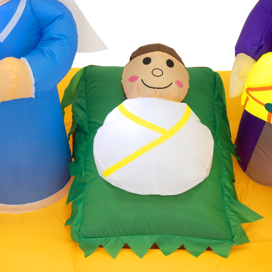 NADMUCHIWANA bożonarodzeniowa Dekoracja Świąteczna dmuchaniec JUMI