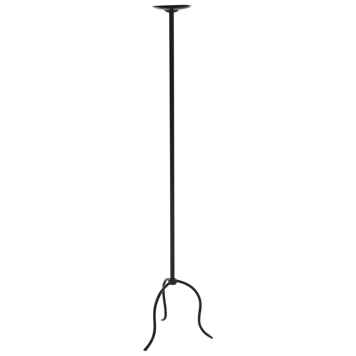 Świecznik ALMADA Metal 118 cm Czarny