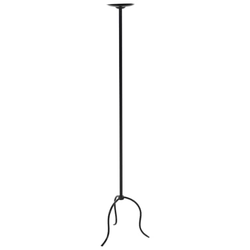 Świecznik ALMADA Metal 118 cm Czarny