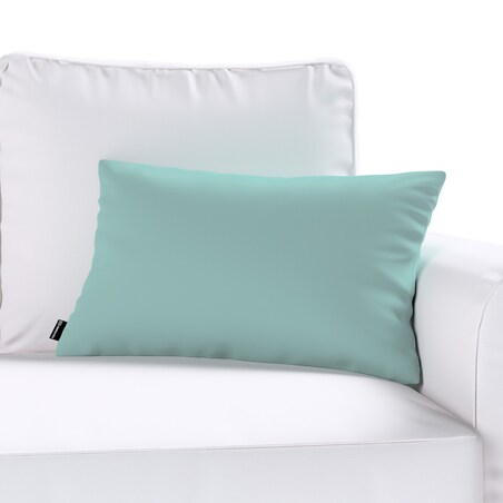Poszewka Kinga na poduszkę prostokątną 47x28 jasny turkus