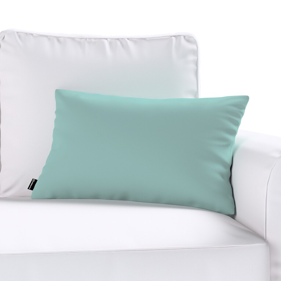 Poszewka Kinga na poduszkę prostokątną 47x28 jasny turkus
