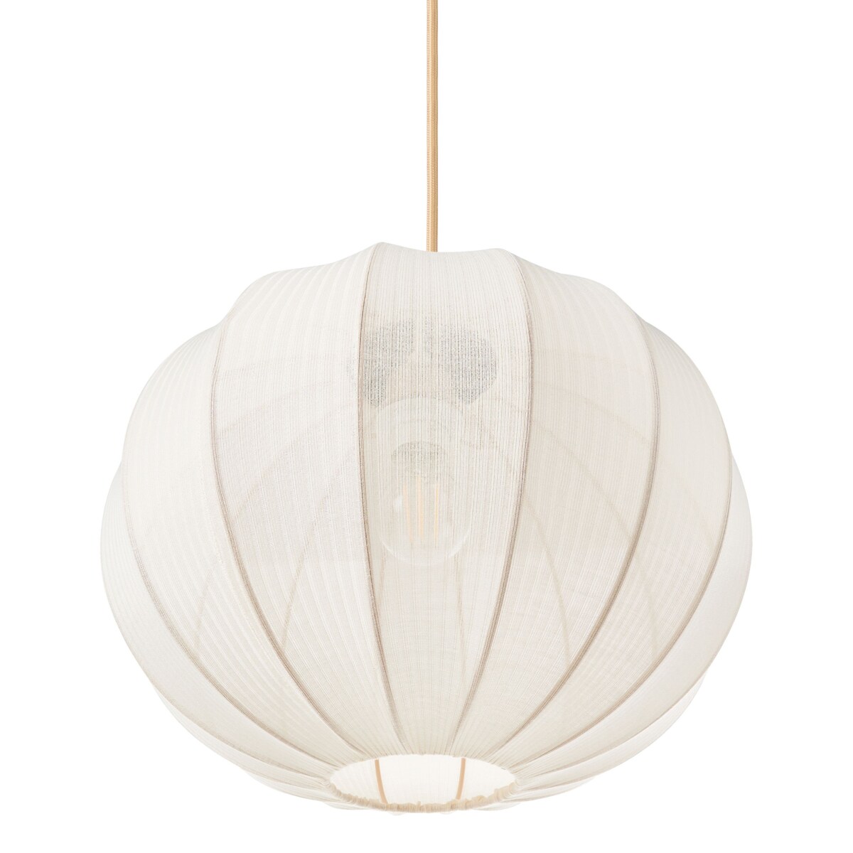 Lampa wisząca MARIETA Materiał syntetyczny Biały