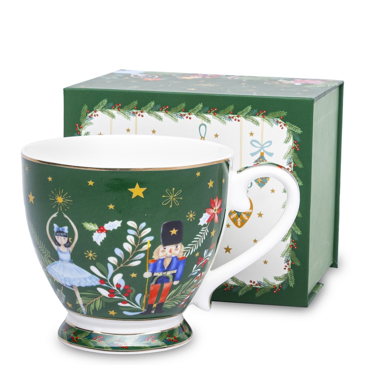 Kubek porcelanowy Nutcracker w pudełku 380 ml